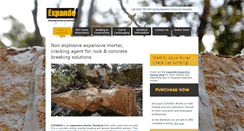 Desktop Screenshot of expando.com.au